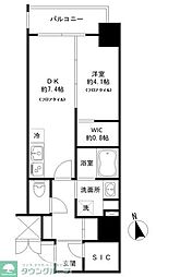 (仮称)千種区仲田2丁目マンション計画 1DKの間取図画像