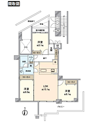 間取図画像 3LDK