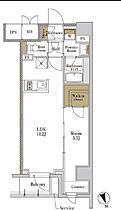 ＲＪＲプレシア大森北 218 ｜ 東京都大田区大森北５丁目4-17（賃貸マンション1LDK・2階・39.39㎡） その2