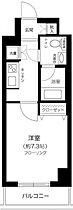 ガリシアレジデンス六本木 7F ｜ 東京都港区西麻布１丁目3-23（賃貸マンション1K・7階・25.60㎡） その2