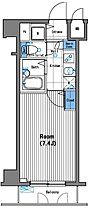 グランド・ガーラ三田（三田マンション） 2F ｜ 東京都港区芝５丁目4-1（賃貸マンション1K・2階・21.94㎡） その2