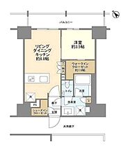 ピアース赤坂 709 ｜ 東京都港区赤坂６丁目11-2（賃貸マンション1LDK・7階・34.06㎡） その2