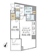 パインステージ白金高輪 404 ｜ 東京都港区高輪１丁目4-21（賃貸マンション1LDK・4階・41.74㎡） その2