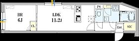 プラティーク品川中延 401 ｜ 東京都品川区西中延２丁目7-16（賃貸マンション1LDK・4階・42.09㎡） その2