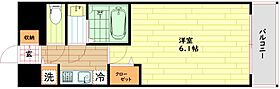 大阪府大阪市城東区中央3丁目（賃貸マンション1K・7階・21.47㎡） その2