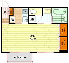 大阪府大阪市旭区赤川2丁目（賃貸マンション1R・3階・27.00㎡） その2