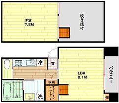 大阪府大阪市北区錦町（賃貸マンション1LDK・7階・43.00㎡） その2