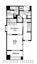 東京都渋谷区広尾1丁目（賃貸マンション1LDK・5階・37.40㎡） その2