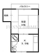 東京都目黒区大岡山1丁目（賃貸アパート1K・2階・22.00㎡） その2