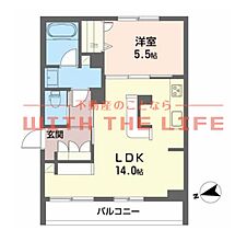 モンレーヴ本町 301号 ｜ 福岡県久留米市本町16-25（賃貸マンション1LDK・3階・46.26㎡） その2