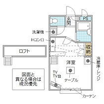 クレール堀 1号棟 101号室 ｜ 茨城県水戸市堀町（賃貸アパート1R・1階・24.84㎡） その2