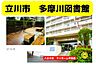 周辺：立川市多摩川図書館　626ｍ