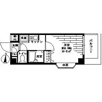 東京都杉並区和田２丁目（賃貸マンション1K・5階・19.52㎡） その2