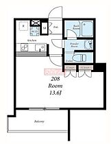 東京都新宿区北新宿２丁目（賃貸マンション1K・2階・37.56㎡） その2