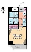 東京都杉並区南荻窪４丁目（賃貸マンション1K・5階・24.41㎡） その2