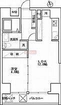 東京都中野区東中野４丁目（賃貸マンション1LDK・11階・41.31㎡） その2