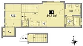 東京都杉並区本天沼２丁目（賃貸アパート1DK・2階・19.34㎡） その2