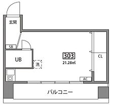 グランバリュー渋谷本町 303 ｜ 東京都渋谷区本町４丁目49-18（賃貸マンション1R・3階・21.28㎡） その2