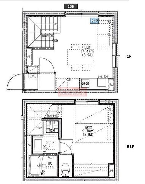 CREAL西荻窪II 105｜東京都杉並区松庵２丁目(賃貸マンション1LDK・1階・41.93㎡)の写真 その2