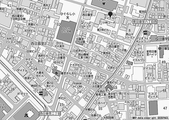 現地案内図