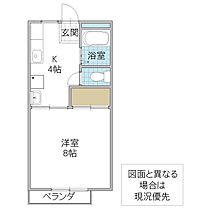 ツインハイツ A棟 202号室 ｜ 茨城県かすみがうら市稲吉東（賃貸アパート1K・2階・27.08㎡） その2