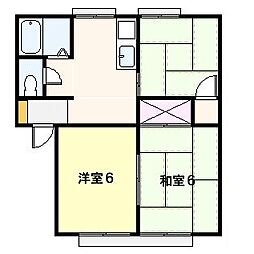ナチューレ刈谷 3DKの間取図画像