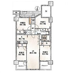 間取図画像 4LDK