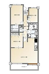 間取図画像 3LDK