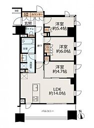 間取図画像 3LDK