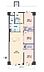 間取り：3LDK+WIC、専有面積80.60m2、西向け