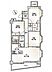 間取り：3LDK、専有面積76.61m2、南西向け角部屋