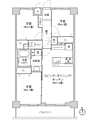 3LDK、専有...