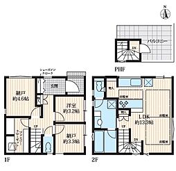 南田中1丁目　中古戸建 1SLDKの間取り