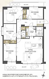 間取図画像 4LDK