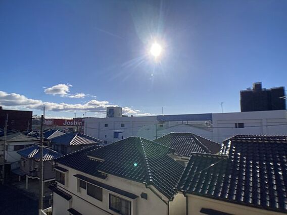 南側からの眺望...