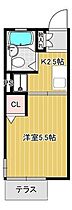 東京都立川市富士見町３丁目（賃貸アパート1K・1階・18.27㎡） その2