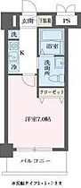 東京都立川市曙町３丁目（賃貸マンション1K・5階・22.78㎡） その2