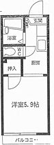 東京都日野市日野本町３丁目（賃貸アパート1K・2階・19.40㎡） その2