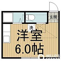 東京都小平市上水南町１丁目（賃貸アパート1R・2階・16.51㎡） その2