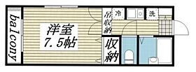 東京都立川市高松町２丁目（賃貸マンション1R・3階・24.30㎡） その2