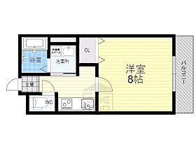 大阪府茨木市南春日丘７丁目（賃貸アパート1K・2階・25.05㎡） その2