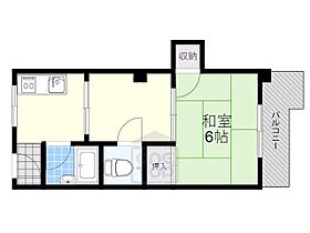 大阪府摂津市正雀本町１丁目（賃貸マンション1LDK・5階・28.31㎡） その2