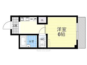 大阪府茨木市沢良宜西１丁目7番6号（賃貸マンション1R・6階・19.14㎡） その2