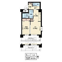 スプランディッド茨木天王  ｜ 大阪府茨木市天王１丁目（賃貸マンション1LDK・1階・38.30㎡） その2