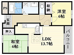 大阪モノレール 沢良宜駅 徒歩18分
