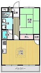 アクシスコート三島丘 2階