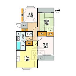 リベルテ美奈原 3階