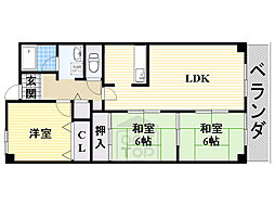 ルノン茨木2 2階