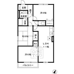 ドミールシャルマン 2階
