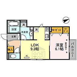 セジュール上穂積 1階